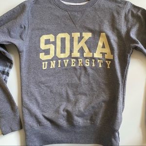 SOKA University Crew Neck Sweater